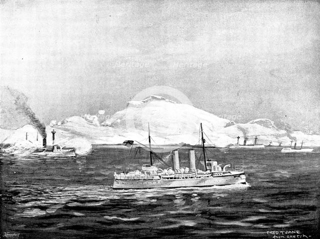 The War in Eastern Asia: attack on Wei-Hai-Wei, 1895. Creator: George Meisenbach.
