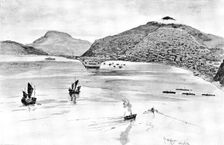 The War in Eastern Asia: inside Port Arthur Harbour, 1895. Creator: Unknown