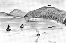 The War in Eastern Asia: inside Port Arthur Harbour, 1895. Creator: Unknown