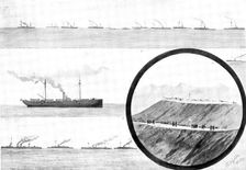 The War in Eastern Asia: sketches off Wei-Hai-Wei, 1895. Creator: George Meisenbach