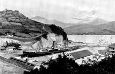 The War in Eastern Asia: the Mitsubishi Dock at Nagasaki..., 1895. Creator: George Meisenbach