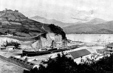 The War in Eastern Asia: the Mitsubishi Dock at Nagasaki..., 1895. Creator: George Meisenbach