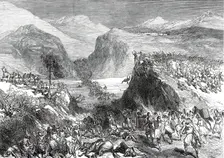 The War in Herzegovina: Fight on the Gatschko, near Lipnik...1876. Creator: Unknown