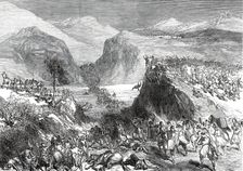 The War in Herzegovina: Fight on the Gatschko, near Lipnik...1876. Creator: Unknown