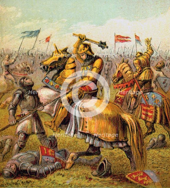 'The War Of The Roses, 1455-1485', (c1850). Artist: Unknown