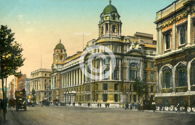The War Office, Whitehall, London, c1910. Creator: Unknown.