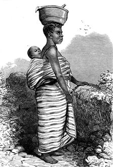 The War on the Gold Coast: a bush woman, 1873. Creator: Unknown