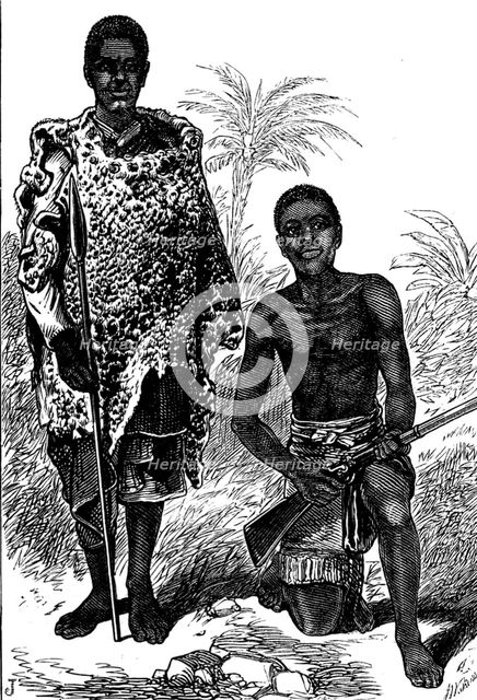 The War on the Gold Coast: Ashantees, 1873. Creator: Unknown.