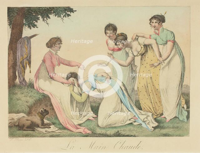 The Warm Hand, 1817. Creator: Jean Francois Bosio.