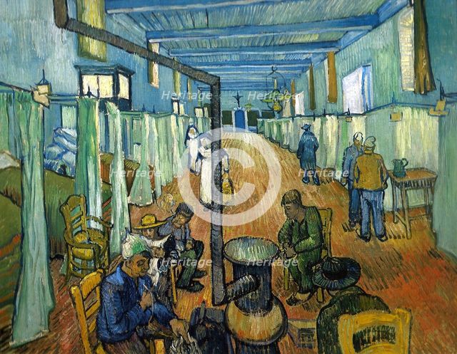 The Ward in the Hospital at Arles.