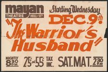 The Warrior's Husband, Los Angeles, [193-]. Creator: Unknown