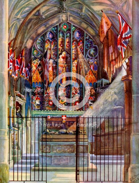 The Warriors' Chapel, Canterbury Cathedral, Kent, 1924-1926.Artist: EC Boon