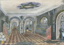 The Warsaw Arsenal. Armory of the infantry, 1829