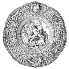 The Warwick Race Plate, 1850. Creator: Unknown