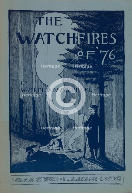 The watchfires of '76, c1896. Creator: Unknown.