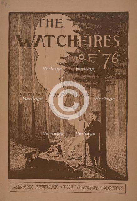 The watchfires of '76, c1896. Creator: Unknown.