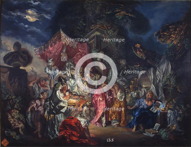 The watchfulness of Diogenes. Artist: Paret y Alcázar, Luis (1746-1799)