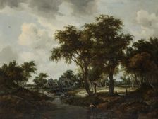 The Water Mill (The Trevor Landscape), 1667. Creator: Meindert Hobbema