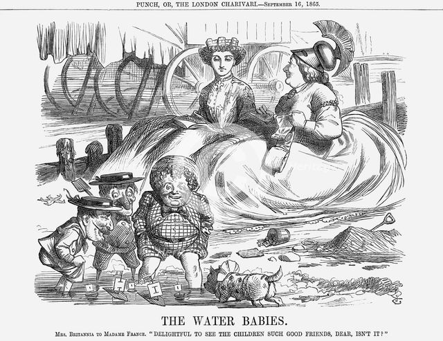 'The Water Babies', 1865. Creator: John Tenniel.