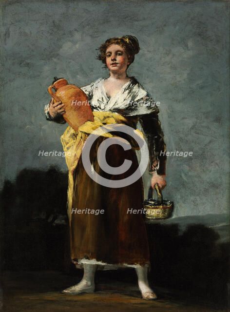 The Water Carrier (La Aguadora). Artist: Goya, Francisco, de (1746-1828)