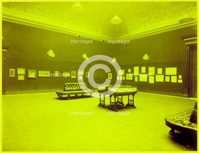 The Water Colour Room, 1913.  Creator: Henry Dixon & Son.