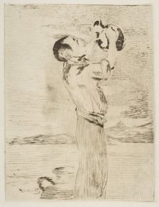 The Water Drinker, 1870-74. Creator: Edouard Manet