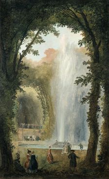 The Water Feature of the Grove of the Museum of Marly late 18th/early 19th century. Artist: Hubert Robert