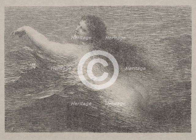 The Water Genius, 1896. Creator: Henri Fantin-Latour (French, 1836-1904).