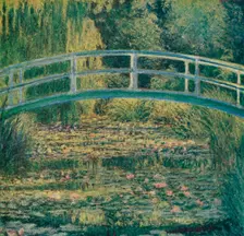 The Water-Lily Pond 1899. Artist: Claude Monet