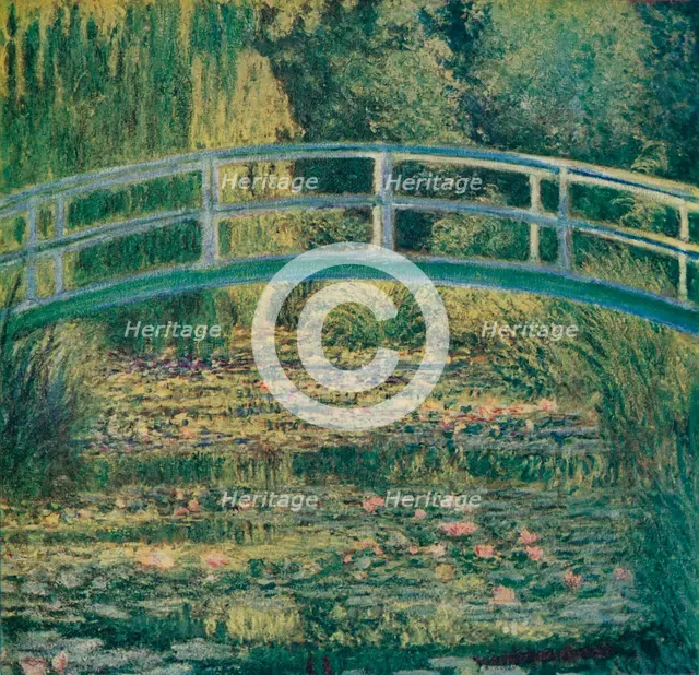 'The Water-Lily Pond', 1899. Artist: Claude Monet.