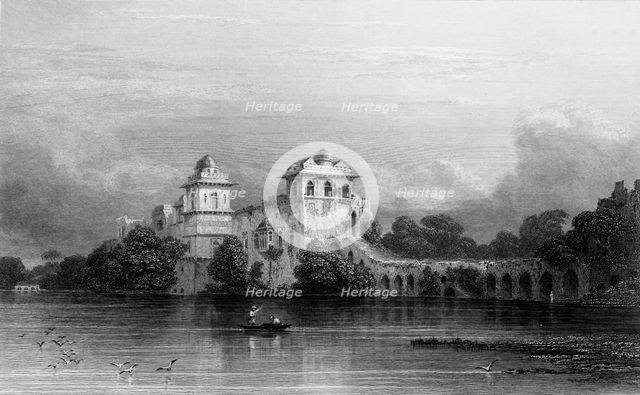 'The Water Palace, - Mandoo', 1834. Creator: Anthony Vandyke Copley Fielding.