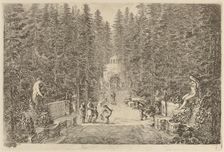 The Water Spray, probably 1653. Creator: Stefano della Bella