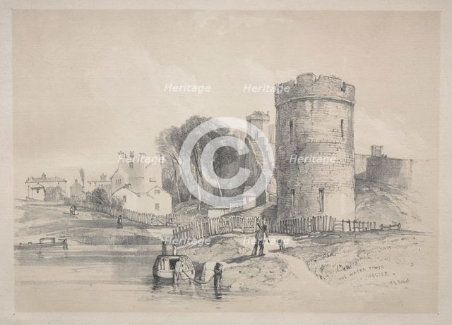 The Water Tower, Chester. Creator: John Skinner Prout (British, 1806-1876).