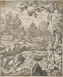 The Waterfall, 17th century. Creator: Allart van Everdingen