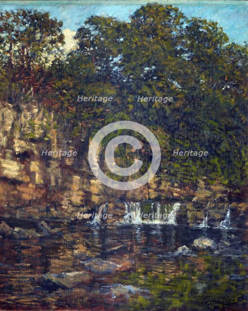 The waterfall, 1896. Creator: Philip Wilson Steer.