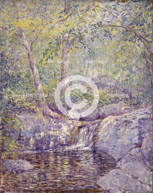 The Waterfall, 1910. Creator: Addison Thomas Millar.