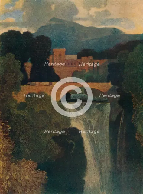 'The Waterfall', c1807, (1923). Artist: John Sell Cotman.