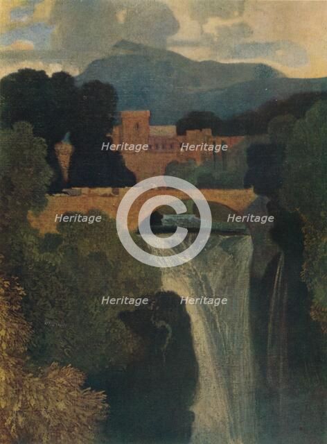 'The Waterfall', c1807, (1923). Artist: John Sell Cotman.