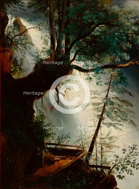 The Waterfall, c1820-1840. Creator: Karl Blechen.