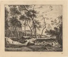 The Waterfall: pl.6. Creators: Roelant Roghman, Melchior Küsel