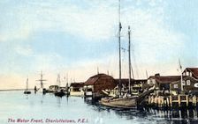 The waterfront, Charlottetown, Prince Edward Island, Canada, c1900s