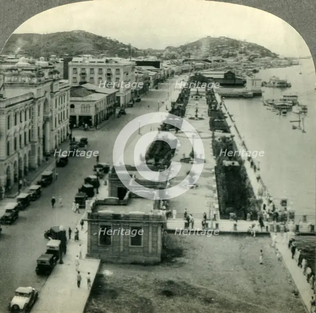 'The Waterfront at Guayaquil, the Principal City of Ecuador, South America', c1930s. Creator: Unknown.