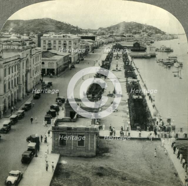 'The Waterfront at Guayaquil, the Principal City of Ecuador, South America', c1930s. Creator: Unknown.