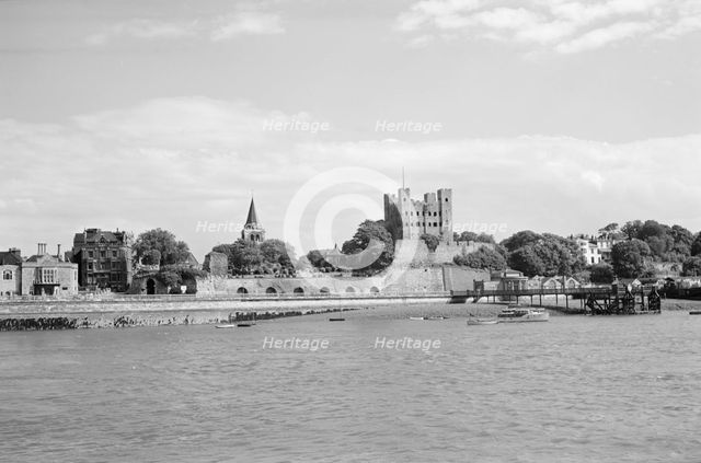 The waterfront at Rochester, Kent, c1945-c1965. Artist: SW Rawlings
