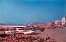 The waterfront, Venice, Italy, c1955. Creator: Arthur Charles Kirby Ware