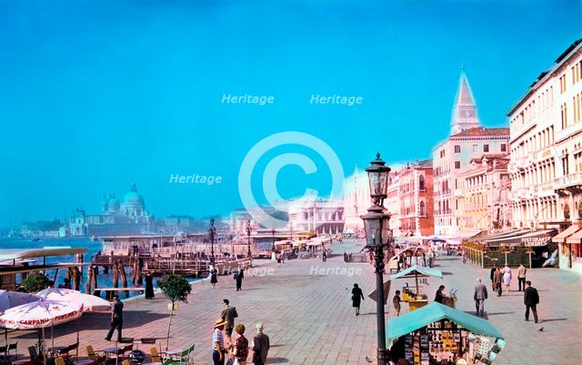 The waterfront, Venice, Italy, c1960s. Creator: Arthur Charles Kirby Ware.