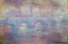 The Waterloo Bridge, Fog Effect 1903. Artist: Claude Monet