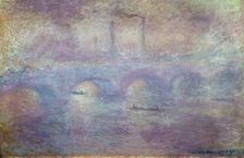 The Waterloo Bridge, Fog Effect 1903. Artist: Claude Monet