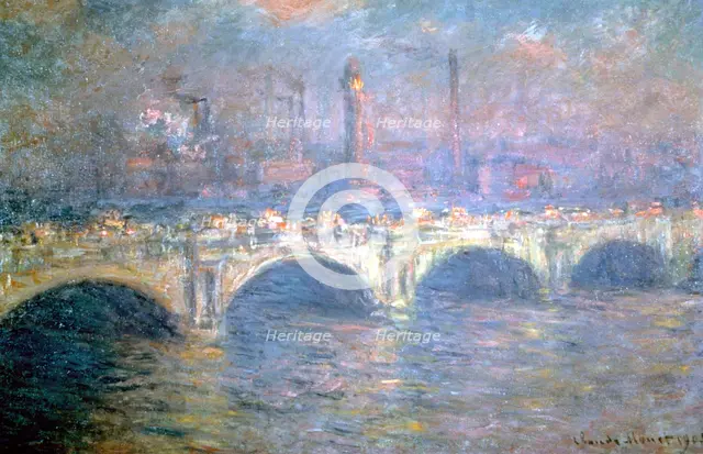 'The Waterloo Bridge, London', 1903. Artist: Claude Monet