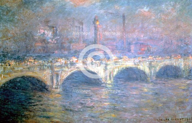 'The Waterloo Bridge, London', 1903. Artist: Claude Monet